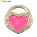 Customized Metal Heart Bag Hanger