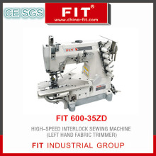 Haute vitesse de verrouillage Machine à coudre main gauche Trimmer de tissu (600-35ZD)