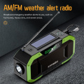 Multifunction am fm radio wireless solar speaker