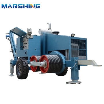 Extractor hidráulico con motor diesel para líneas de transmisión
