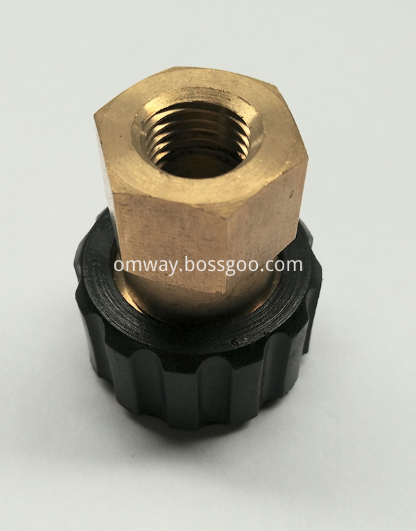 ETD Pressure Washer Twist Connect M22 X 1/4" Female NPT 4000PSI Brass Fitting 
