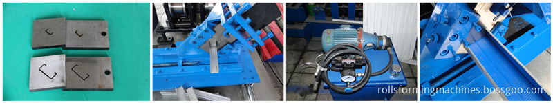 Automatic Cutting System keel roll forming machine