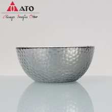 ATO Glass Fruit Bowl Dessert Salad Mixing Bowl