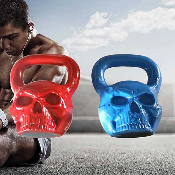 Skull Face Kettlebell