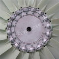 Construction machinery engine 16 leaves axial fan blades