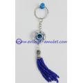 Greek evil eye flower frame evil eye keychain wholesale