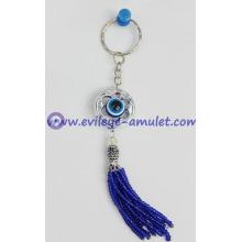 Greek evil eye flower frame evil eye keychain wholesale