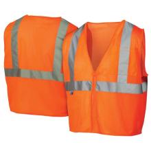 Orange High Visibility Safety Vest with Manufacturer Price