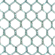 ПВХ покрытием Шестиугольная ячеистая сеть мелкоячеистой сетки