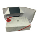 Custom Big Magnetic Embossed paper foldable box Packaging