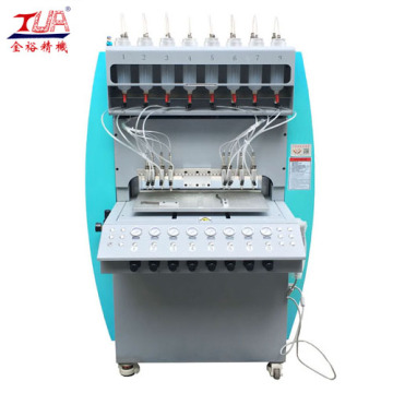 High Quality 8-color Silicone Key Chain Making Machine