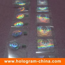 Custom Demetalation Passport Hologram Hot Stamping Foil