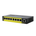 Fast Ethernet POE Switch 8 Ports 802.3AF Output