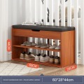 simple indoors shoe rack bench shoes changing stool