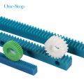 Plastic extrusion wear resistant buffer rail