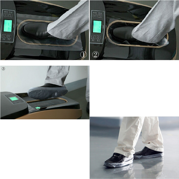 Disposable shoe cover machine 4