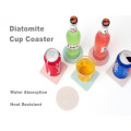 Healcier Diatomite Cup Coaster With Logo Printing