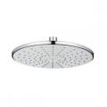 Round ABS huge rain overhead shower self-cleaning silicone