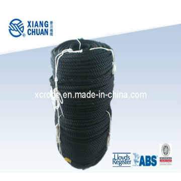 Corde en nylon noir 3 strand