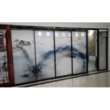 Curtain Wall Pdlc Film UV Print Temperred Verre