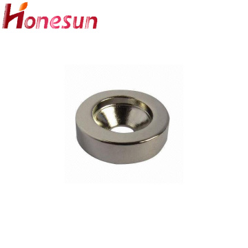 Permanent Sintered Round NdFeB Countersunk Magnet