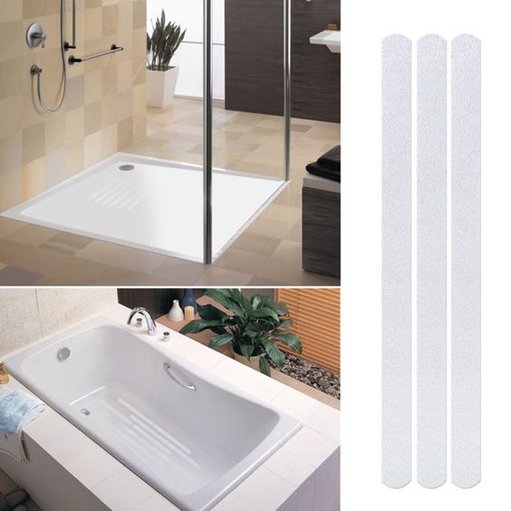 Flexibilizer Rubber Anti Slip Strips for Bathtub 