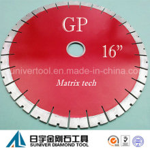 GP 16 "* 25 mm lame de scie circulaire pour le diamant haute qualité