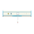 Low Cost Ward Hospital Bed Head Console