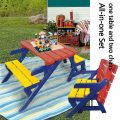 Armchair Deformable 2 in 1 Foldable Picnic Table