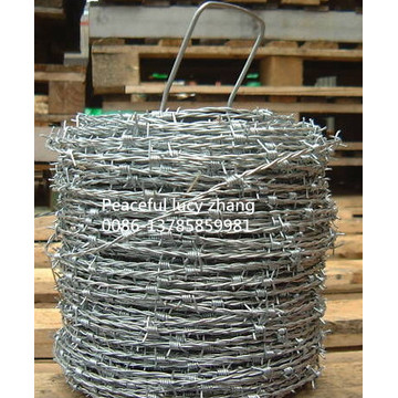 Fabrication de fil de fer barbelé ou revêtu de PVC