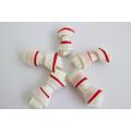 2.5" rawhide mini knotted bone