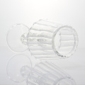 Lampe de table en verre transparent