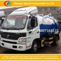 Foton 4000liters Vacuum Sewage Suction Tanker Truck
