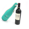 Factory price fancy carrying eva wine bottle case with zipper