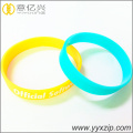 promotional gifts debossed your logo rubber bracelet