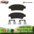 D995-7895 Auto Brake Pad for Toyota Sienna