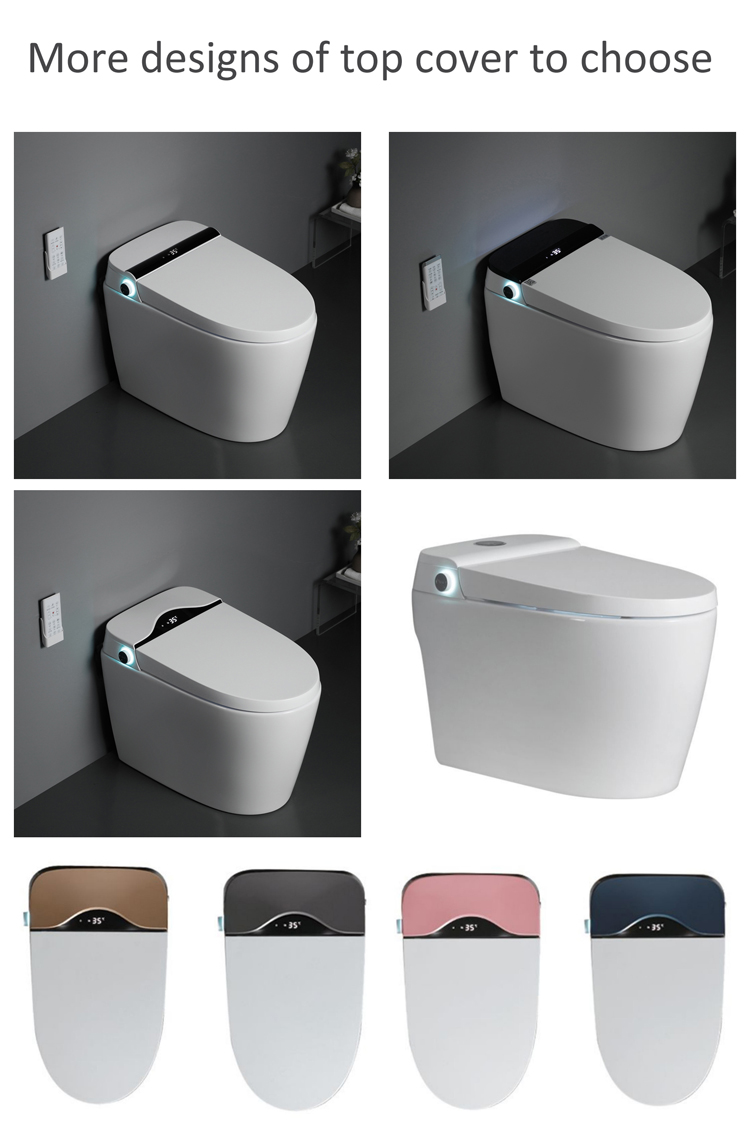 Sinking Water Tank Smart Intelligent Bathroom Luxury Toilet