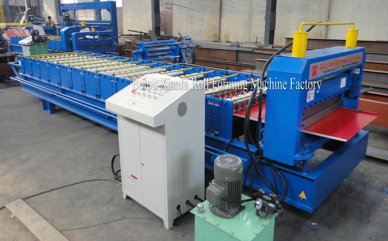 flat type panel machine