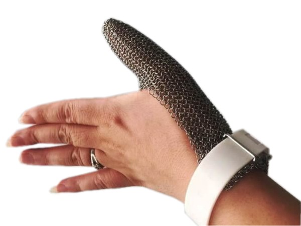 steel mesh glove one finger