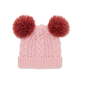 Children POMPOM Winter Warm Knit Hat with Lining