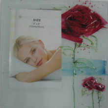 Belle fleur 6x8inch Photo Frame