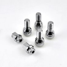 4PCS / Set Rad-Lug-Schraube mit 2 Schlüsseln