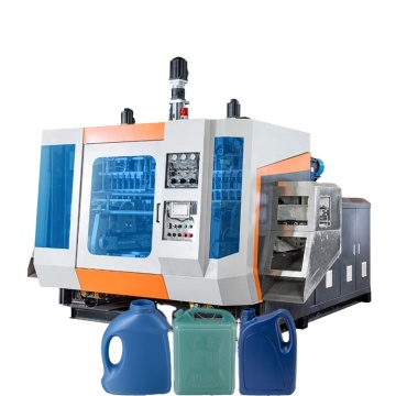 Plastic chemical bottle blowing molding hybird machine