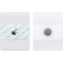 ECG electrode pads for cardiovascular monitoring