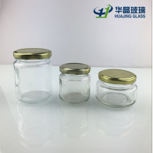 Round Glass Honey Jars with Twist Lids Wholesale