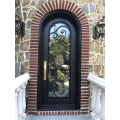 Front Doors With Glass And Wrought Iron