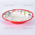 New fashionable dinner set luxury ceramic dinnerware sets