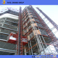 Sc200/200 2ton Double Cage Construction Building Hoist