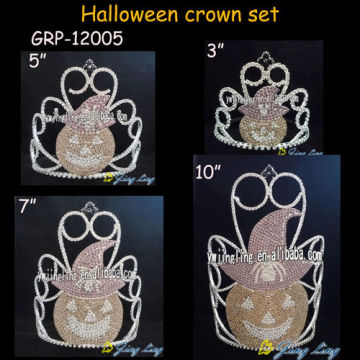 Vacances en gros Pageant citrouille Halloween Couronne