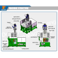 Vertical BMC Bakelite Plastic Injection Moulding Machine